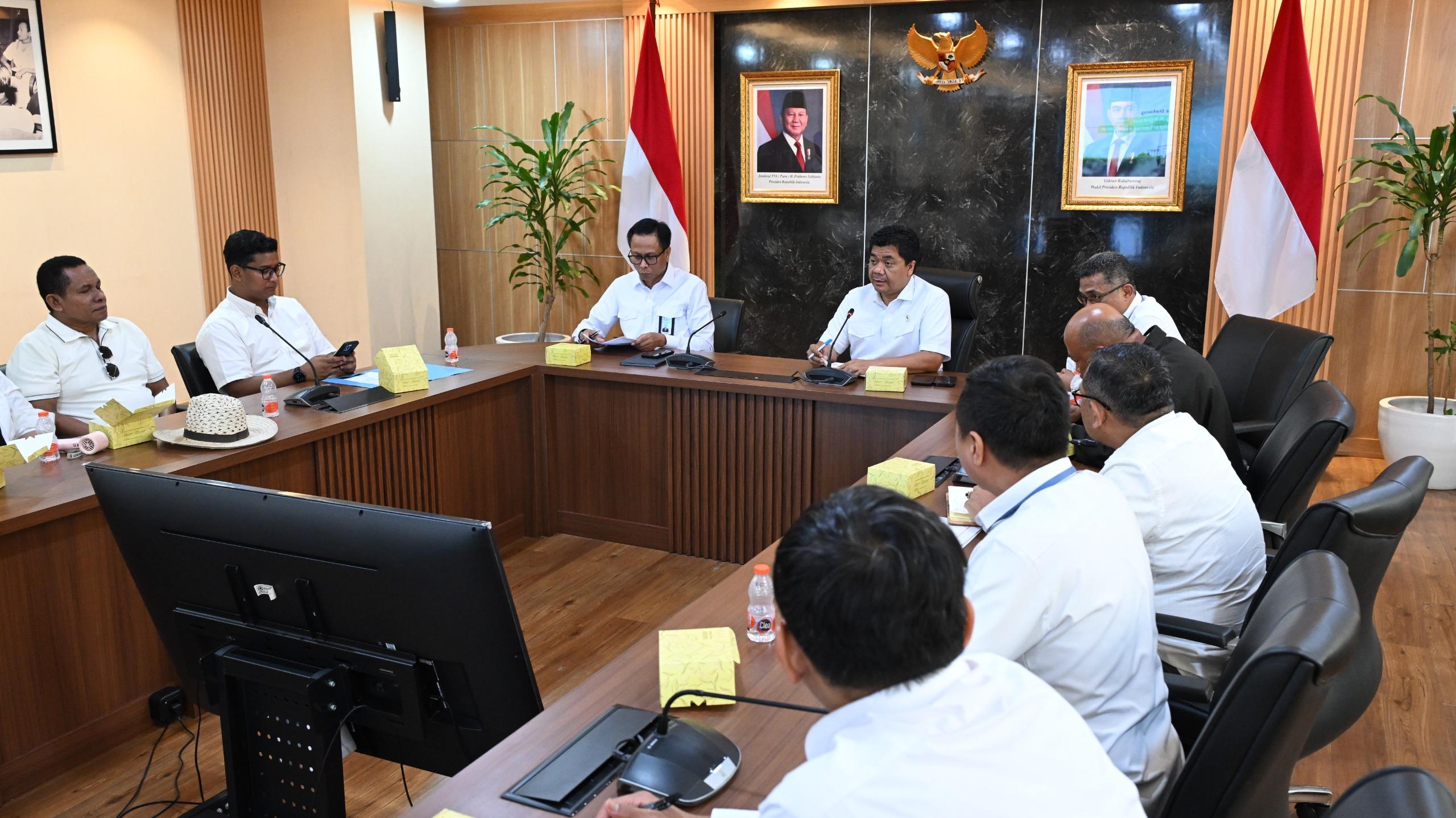 Audiensi DPP GASMEN di Kemensetneg