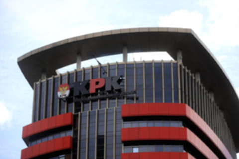 Gedung Merah Putih KPK di Jakarta tempat penyidikan kasus korupsi Pemkot Bengkulu berlangsung