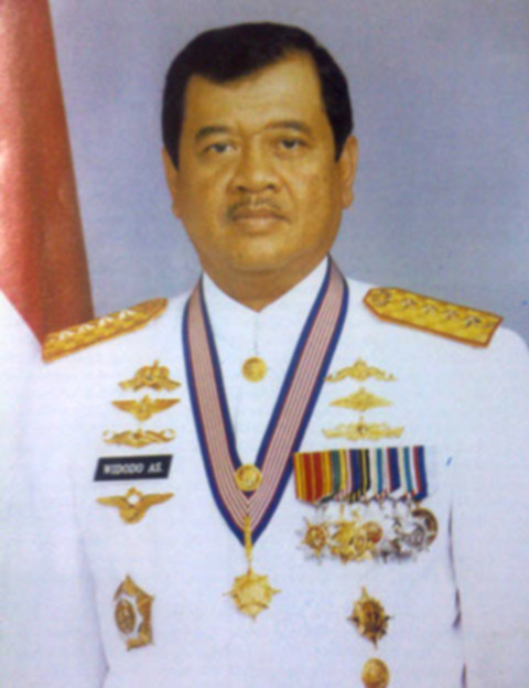 Laksamana TNI Purn Widodo Adi Sutjipto, mantan Panglima TNI pertama dari Angkatan Laut.