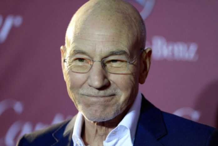 Aktor legendaris Sir Patrick Stewart yang dikenal sebagai pemeran Profesor X dalam seri film X-Men.